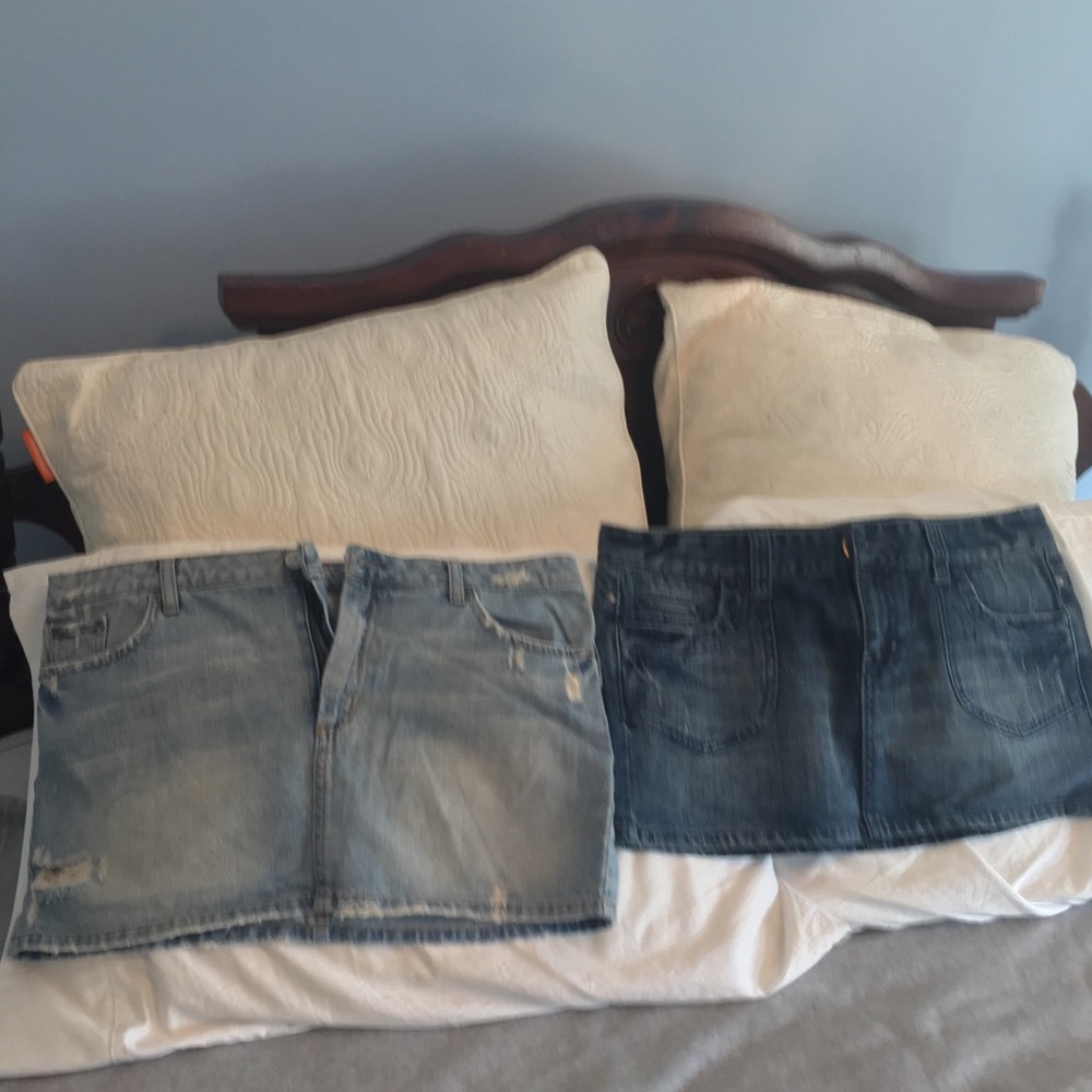 Jean skirts- size 12